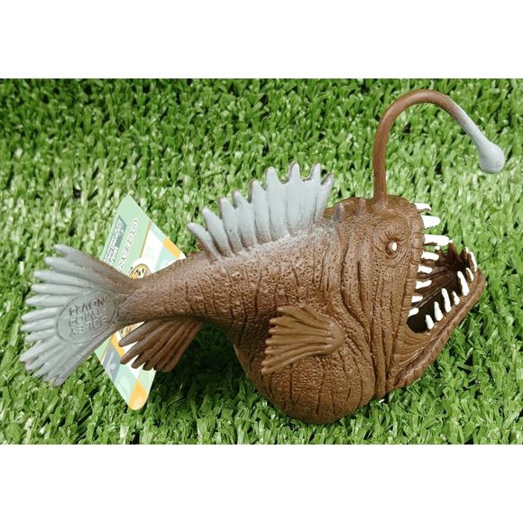 Anglerfish Toy Figure Deep Sea Angler Fish Boley Ocean Animal Sea Creature pvc - Picture 15 of 16